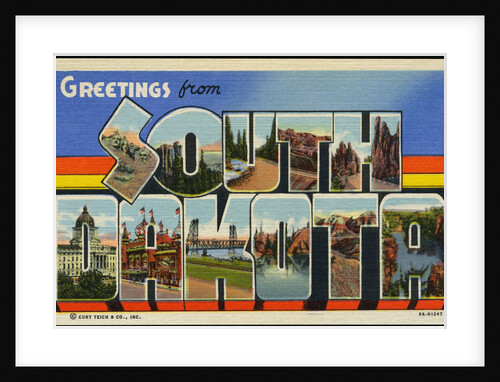 Greeting Card from South Dakota by Anonymous