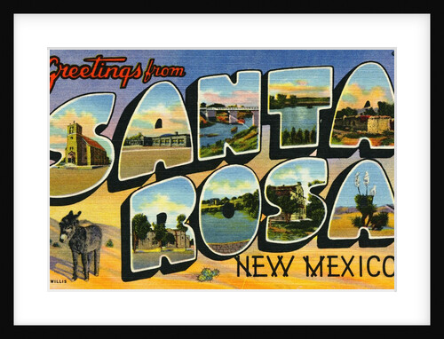 Greeting Card from New Mexico by Anonymous