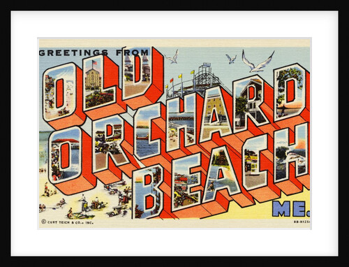 Greeting Card from Old Orchard Beach by Anonymous