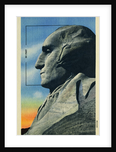 George Washington Head at Mount Rushmore by Anonymous