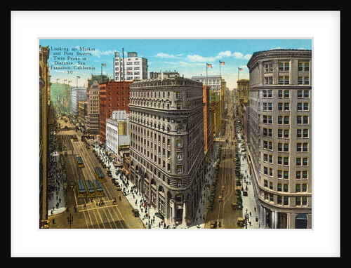 Market and Post Streets by Anonymous