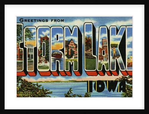 Greeting Card from Iowa by Anonymous