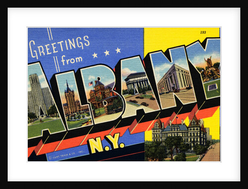 Postcard of Albany, New York by Anonymous
