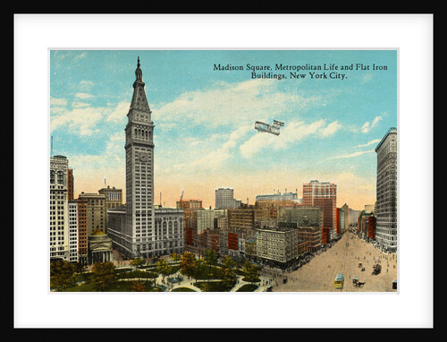 Postcard of Madison Square by Anonymous