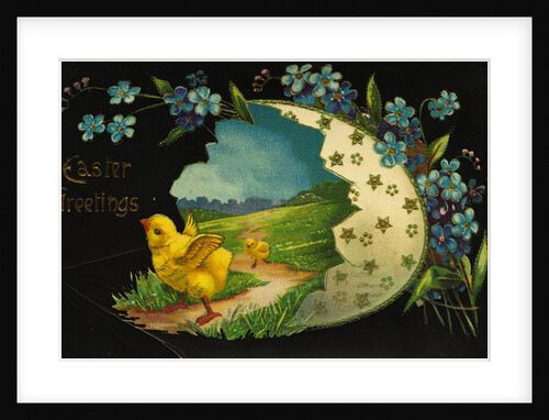 Postcard of Easter Greeting by Anonymous