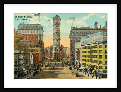 Postcard of Longacre Square by Anonymous