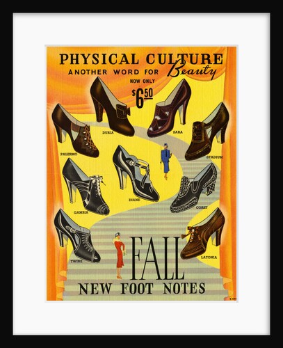 Postcard for Physical Culture Shoes by Anonymous