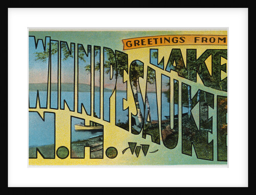 Postcard of Lake Winnipesaukee, New Hampshire by Anonymous