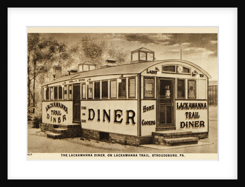 Postcard of the Lackawanna Trail Diner by Anonymous