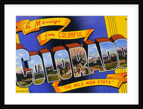 Postcard of Colorado by Anonymous