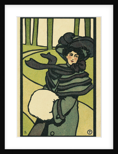 Modern Art: Late Autumn Postcard by Anonymous