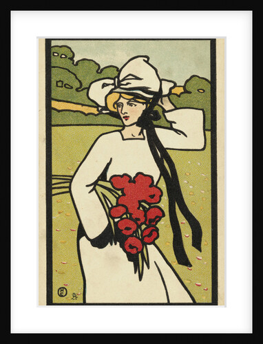 Modern Art: Breezy Summer Postcard by Anonymous