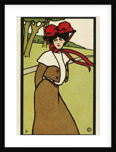 Modern Art: Springtime Postcard by Anonymous