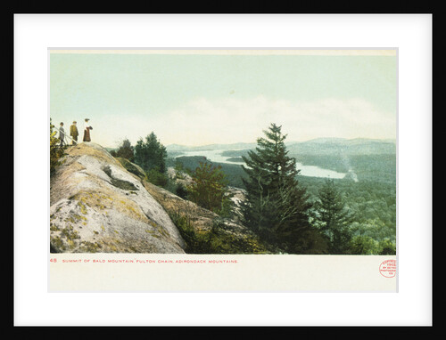 Summit of Bald Mountain Postcard by Anonymous