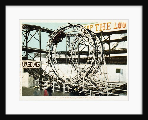Loop the Loop, Coney Island, N.Y. Postcard by Anonymous