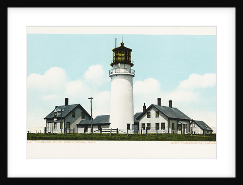 Highland Light, North Truro, Mass. Postcard by Anonymous