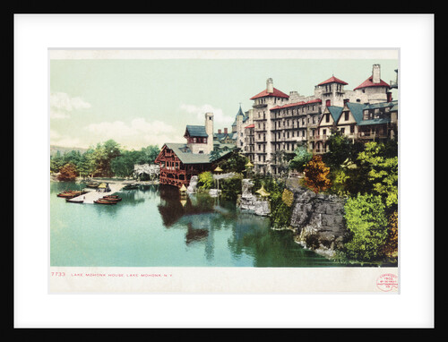 Lake Mohonk House Postcard by Anonymous