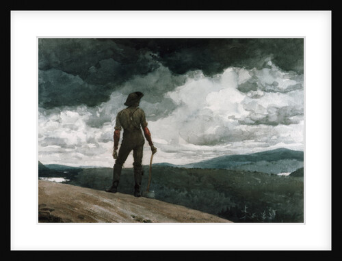 The Woodcutter by Winslow Homer