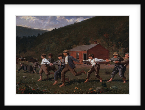 Snap the Whip by Winslow Homer