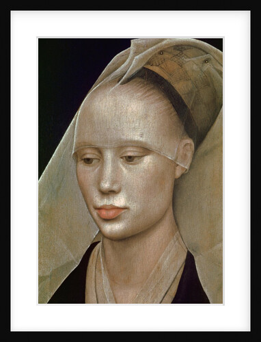 Detail of Portrait of a Lady by Rogier van der Weyden