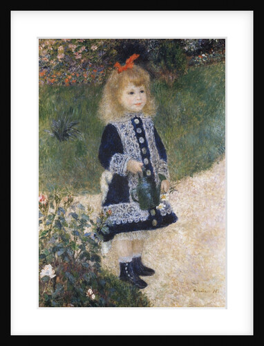 Girl with a Watering Can by Pierre-Auguste Renoir