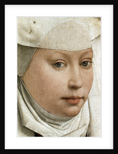 Detail of Portrait of a Young Woman by Rogier van der Weyden
