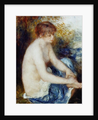 Little Blue Nude by Pierre-Auguste Renoir