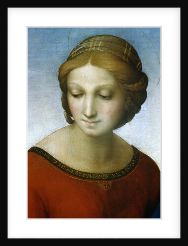 Detail of Madonna of the Meadow by Raphael