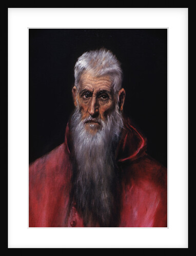 Detail of St. Jerome by El Greco