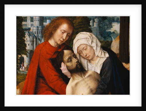 Detail of Lamentation by Gerard David