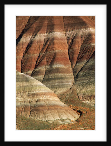 Striated Rock Formations by Anonymous