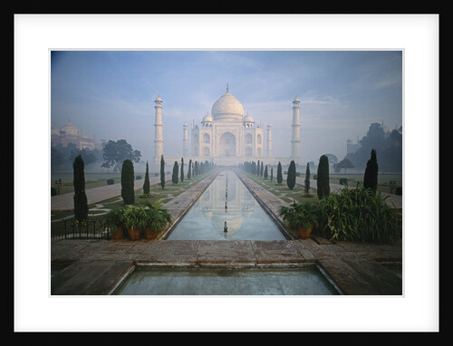Taj Mahal and Reflecting Pools by Anonymous
