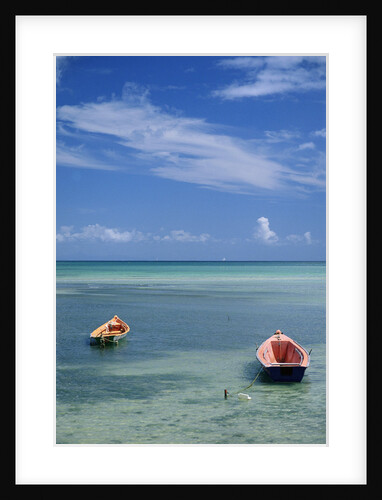 Rowboats in Shallow Water by Anonymous