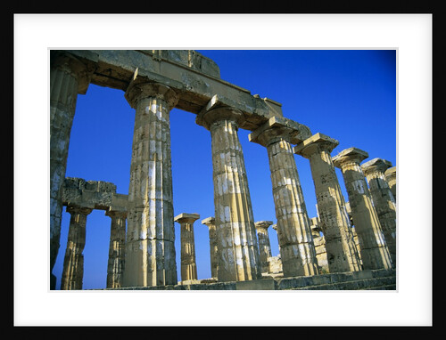 Greek Temple Ruins by Anonymous