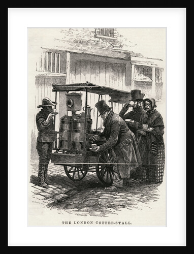 Street Coffee Stall by Anonymous