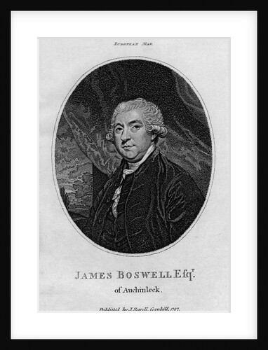 James Boswell by Anonymous