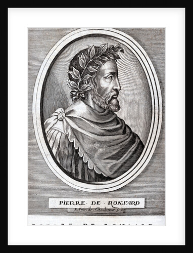 Poet Pierre de Ronsard by Anonymous
