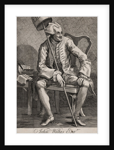 Politician and Journalist John Wilkes by Anonymous