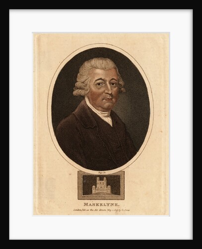 Mathematician and Astronomer Nevil Maskelyne by Anonymous