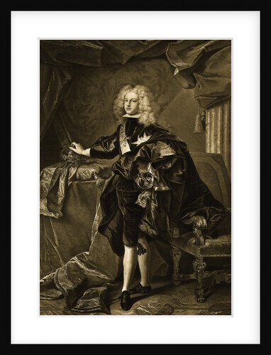 Portrait of Philip V, King of Spain by Hyacinthe Rigaud