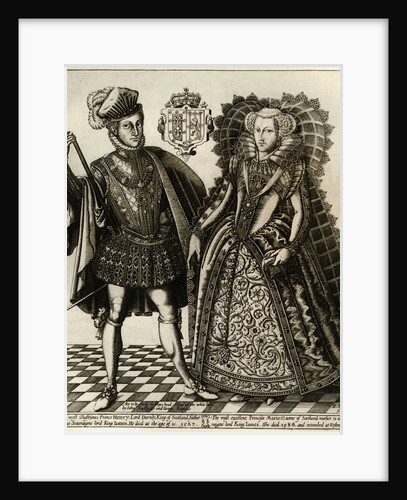 Portrait of Mary and Darnley by Anonymous