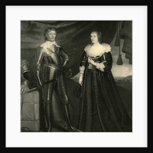 Portrait of Frederick Henry, Prince of Orange, and His Wife Amalia, Countess of Von Solms by Gerard Honthorst