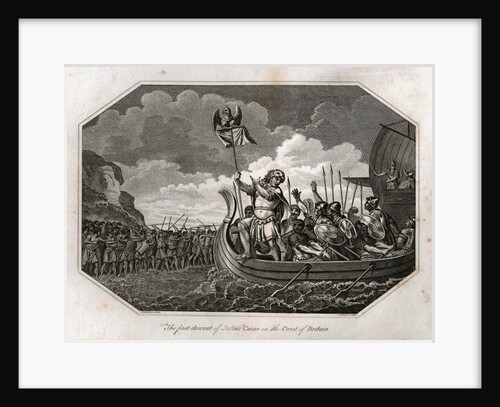 The First Descent of Julius Caesar on the Coast of Britain by Anonymous