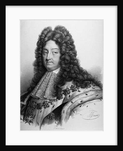 Portrait of Louis XIV, King of France by Anonymous