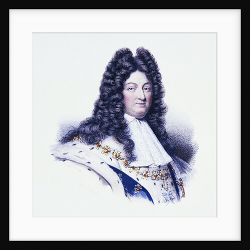 Portrait of Louis XIV, King of France by Anonymous