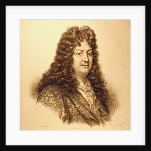 Portrait Depicting Jean Racine by Anonymous