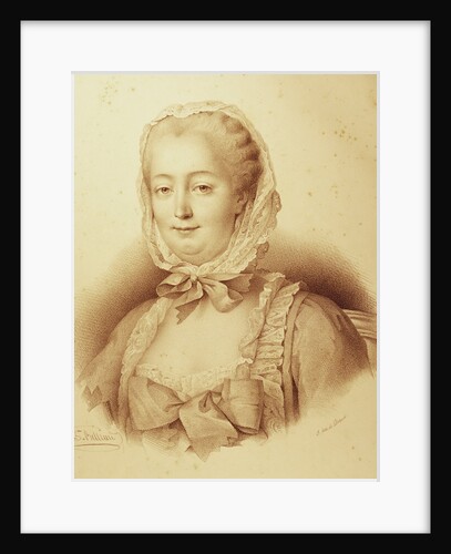 Print Depicting Madame de Pompadour by Anonymous