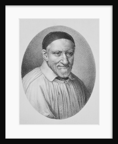 Portrait of Saint Vincent de Paul by Anonymous