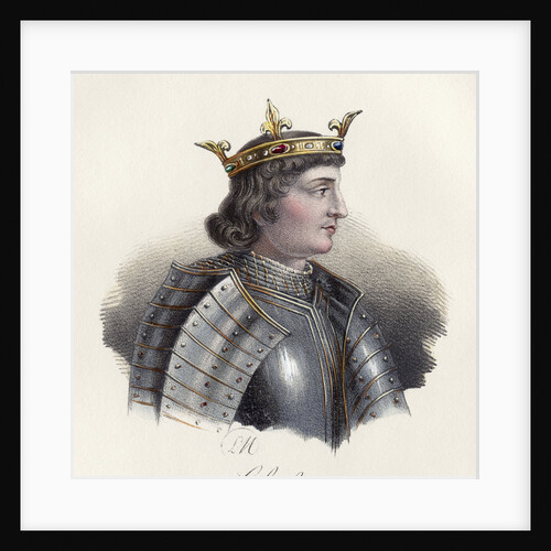 Portrait of Charles IV the Fair, King of France by Anonymous