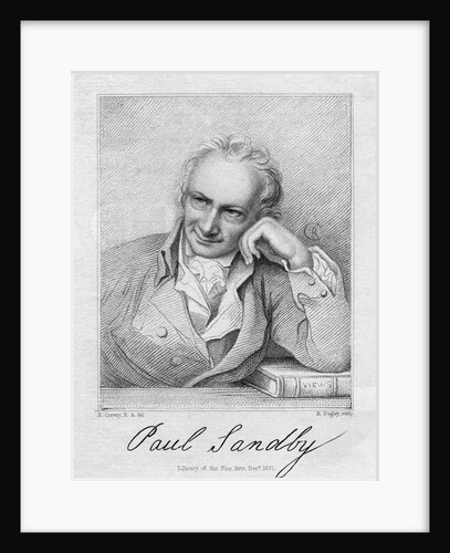 Paul Sandby 19th-Century English Engraving by Anonymous